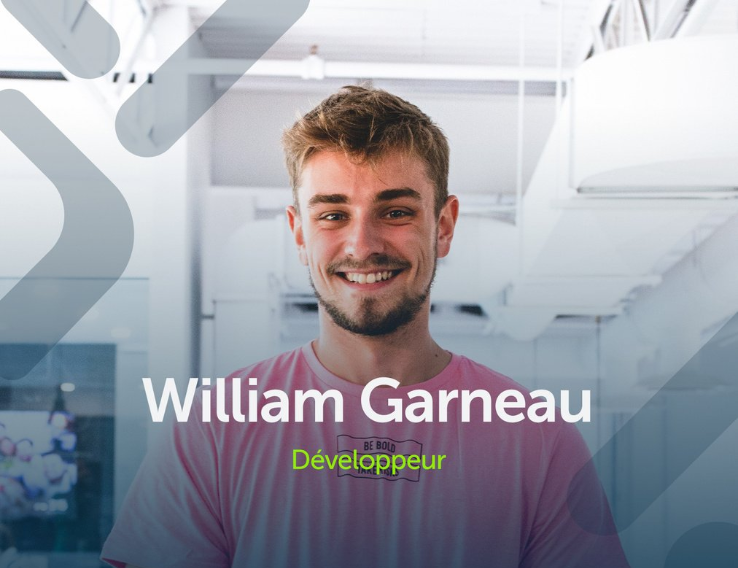 William Garneau, développeur chez Nexapp