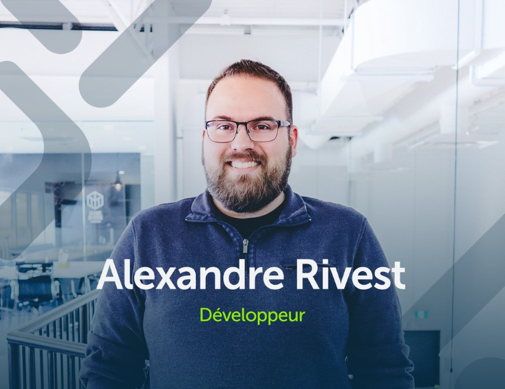Alexandre Rivest, développeur chez Nexapp