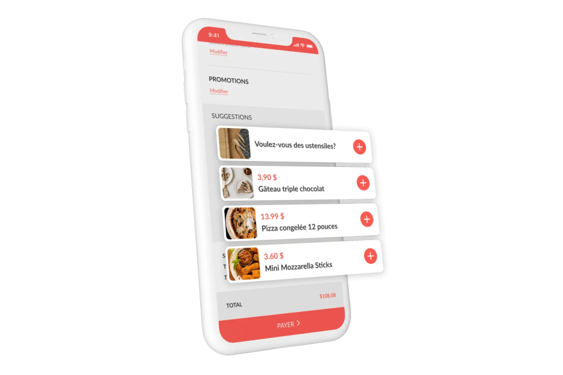 Use case fonctionnalités