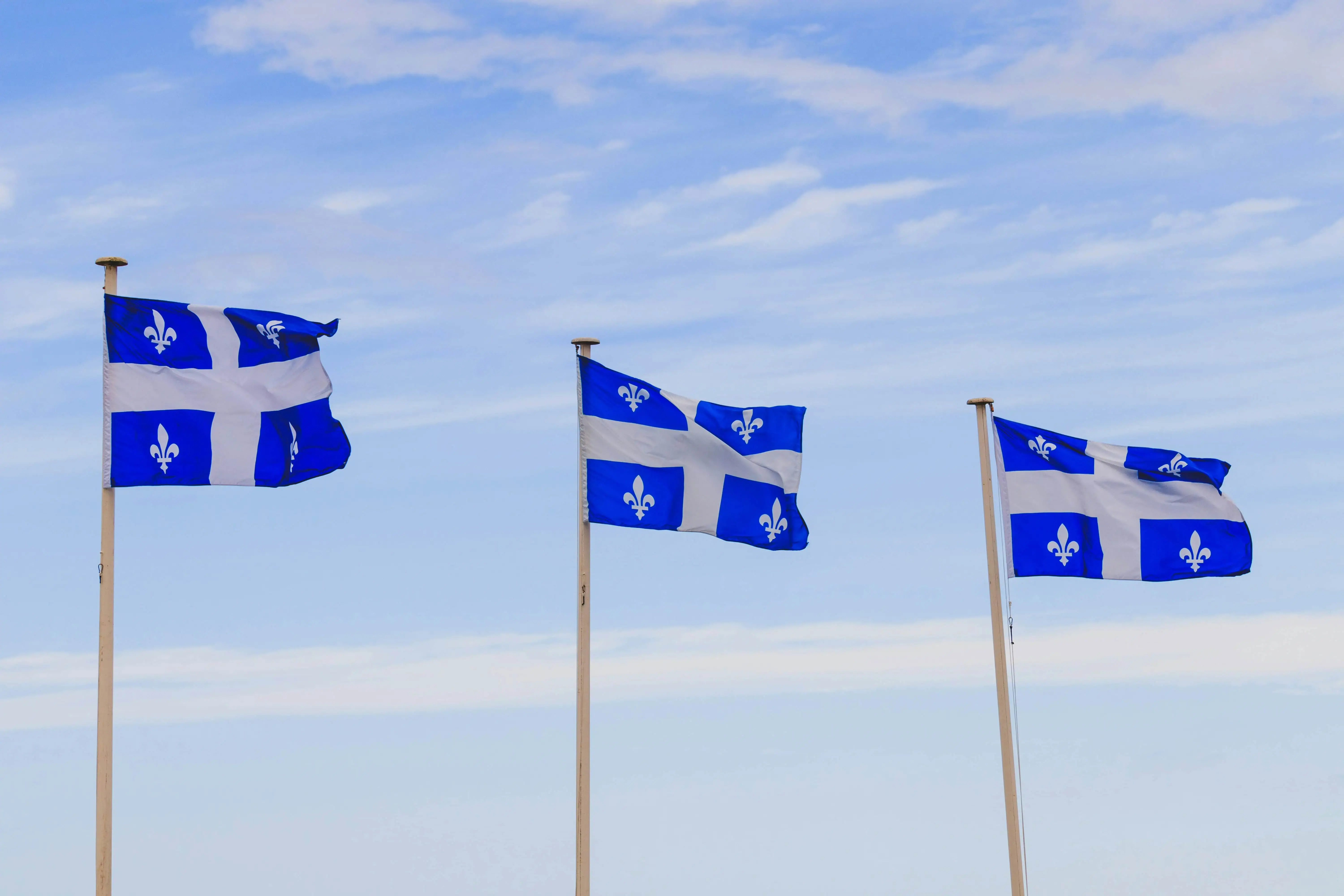 drapeaux du québec